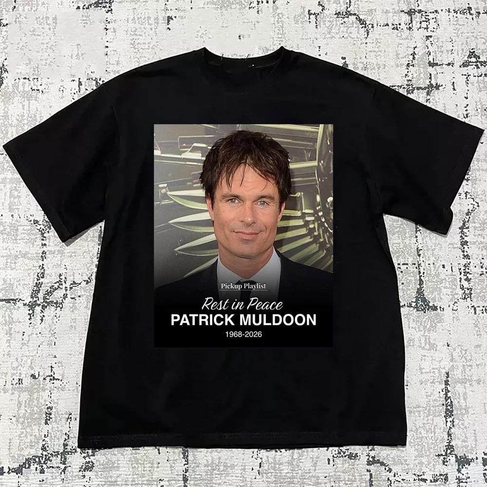 Patrick Muldoon 1968-2026 T SHIRT Men’s Size S-5XL Gifl For Fan remember S
