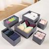 Faltbarer Kleiderschrank-Organizer: Kleidung, Socken, Unterwäsche, BHs, Schals Aufbewahrungsbox