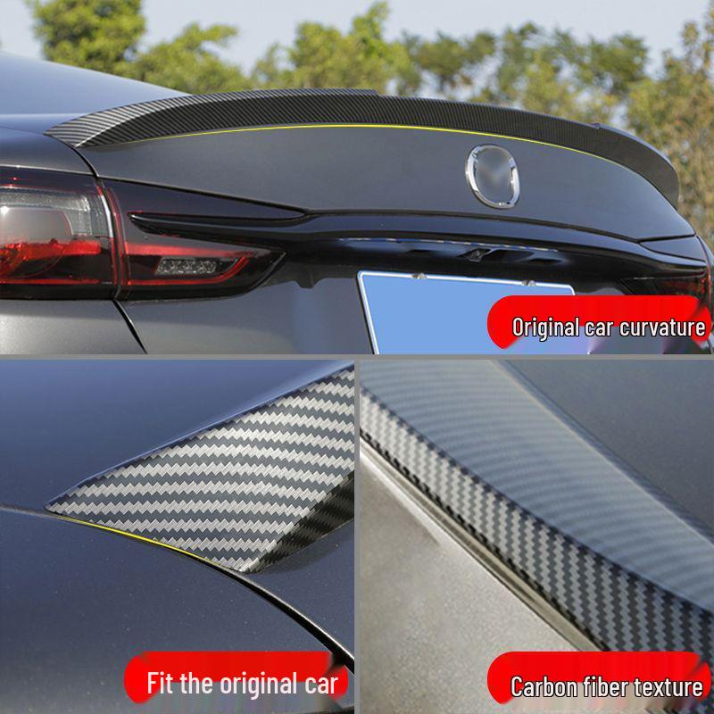 Mazda Atenza 2020 No-Drill Rear Spoiler Mini Gurney Flap Wing