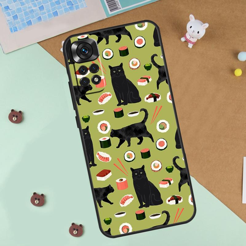 Essen Sushi Hülle Für Xiaomi Redmi Note 13 12 11 9 10 14 Pro 10S 11S 12S Hülle Für Redmi 13C 10C 12C 14C