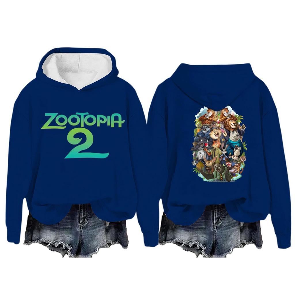 Women's Casual Long-Sleeved Pullover Hoodie With Print