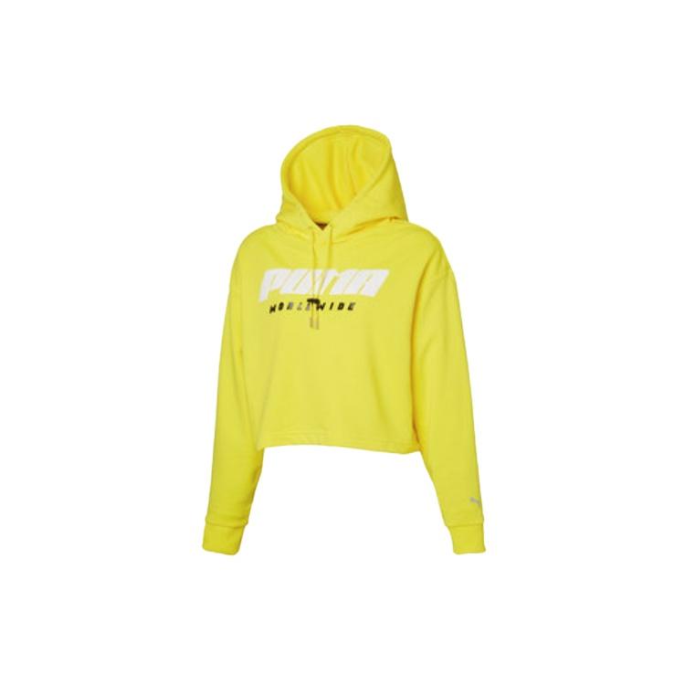 (WMNS) PUMA Alphabet Logo Yellow Women s 579127-36 S