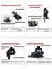 18V household brushless cordless power tool kit, integrated set of wood metal tile cutting, drilling, grinding and sanding, with multiple accessories