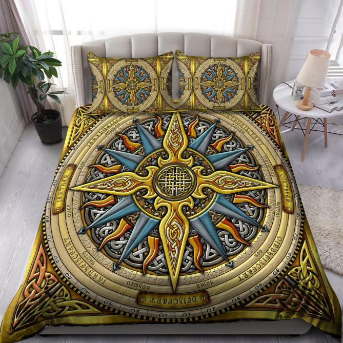 Wolves and Dragon Duvet Cover Bedding Set Soft Bedroom Decor