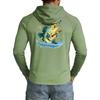 Men's UPF50+ Sun Protection Shirt Lightweight Stretch Long Sleeve Hooded Outdoor Fishing Sports Top with UV Blocking Fabric