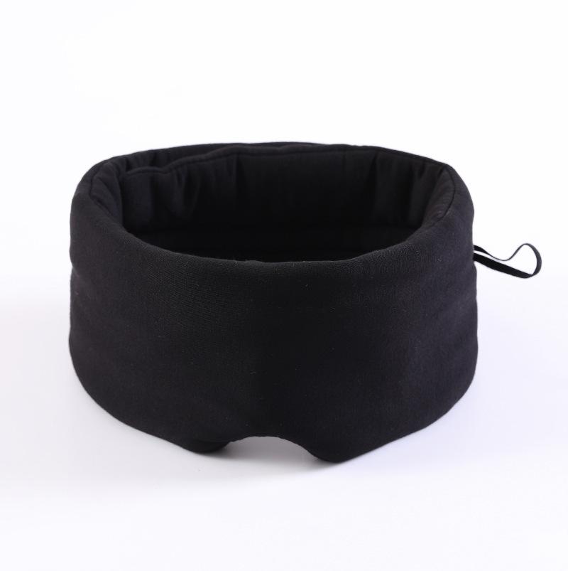 Masca de Ochi Respirabilă din Modal pentru Somn Profund - Blocare Lumină, Mare, Confort din Bumbac