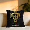 Portugal The Quinas Flag Square DoubleSided printed Pillow Case Bedroom Bedside Pillow Sofa Cushion Cover