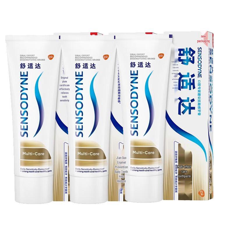 Sensodyne Multi-Action Care Toothpaste (3-Pack)