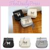 Elegant Small Square Shoulder Bag With Bow Design Fashionable Pu Material Perfect For Daily Wear