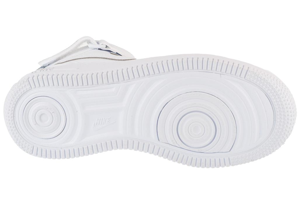Nike Air Force 1 Mid EasyOn Gs, for Girl white Sneakers
