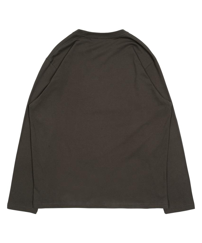 THE COLDEST MOMENT Tcm Vintage Logo Long Sleeve (Brown)