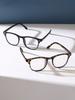 2PCS Women Anti-Blue Light Clear Glasses Plastic Fashion Men Square Frame Eyeglasses For Daily Life Accessories.