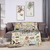 Gilmore Girls Blanket Coral Fleece Plush Textile Decor  Breathable Super Warm Throw Blanket for Home Couch Quilt