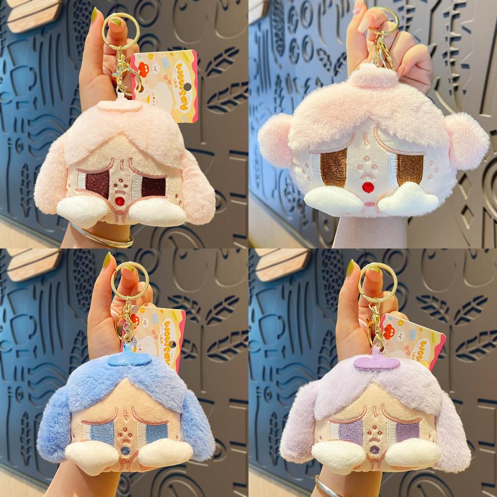 Cute Plush Cartoon Keychain Adorable Couple Backpack Accessories For Girls