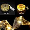 3/2/1m Navidad Christmas Ribbons LED Light Strings Xmas Tree Decoration LED Light Strings Fairy Lights  New for Home