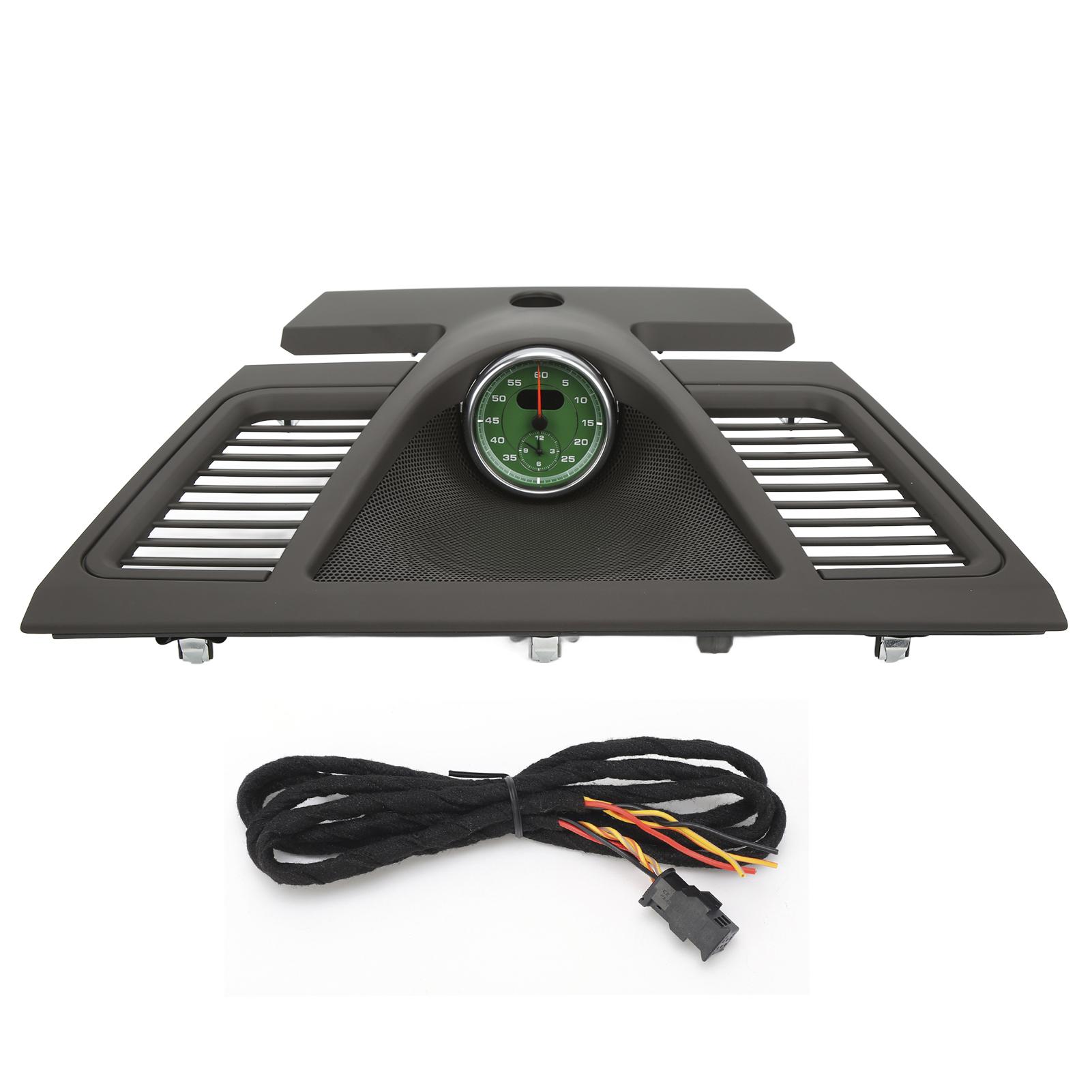 Upper Center Dash Cover Instrument Panel Stopwatch 970 552 151 01 OA6 Replacement for Panamera 2010‑2016 Green