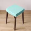 Color Stretch Polyester Toilet Stool Cover Wrinkle Washable Dustproof Bar