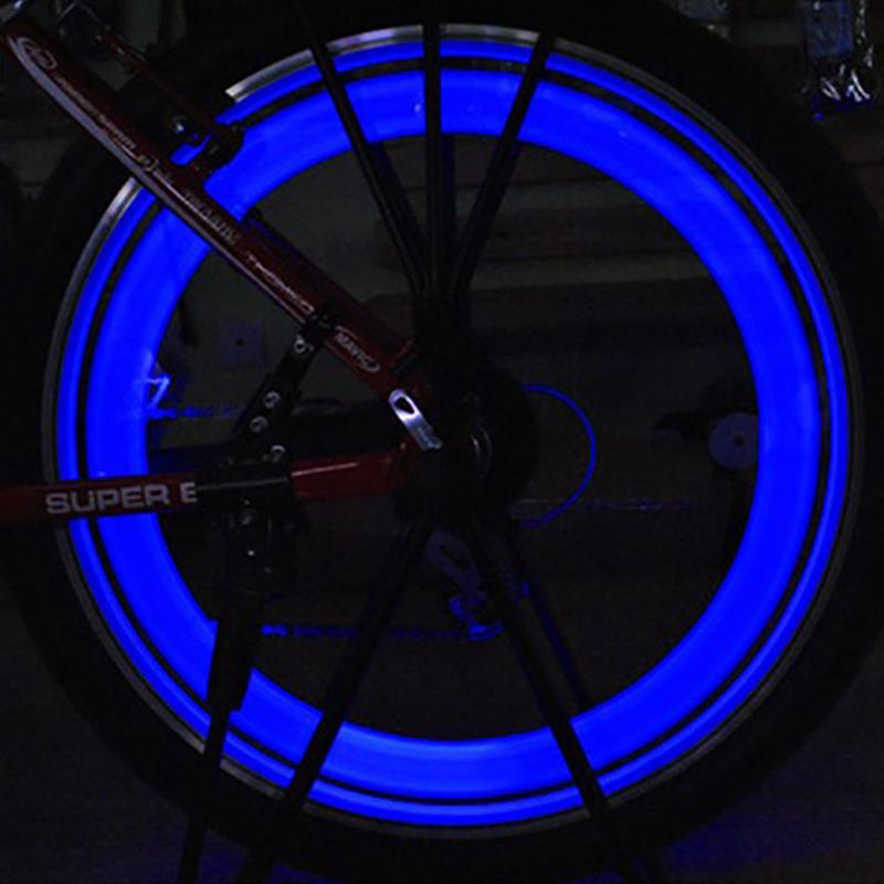 Bicycle Spoke Light, Colorful Wind And Fire Wheel, Silicone Light, Cycling Equipment Accessories