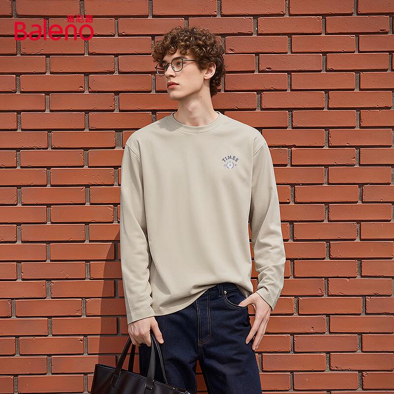 Baleno Men s Pure Cotton Long Sleeve T-Shirt M