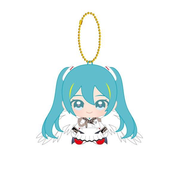 

45-летие Gundam x Hatsune Miku Hatsune Miku x Wing Gundam Zero EW Чиби Плюшевая Сидячая Фигурка-Маскот