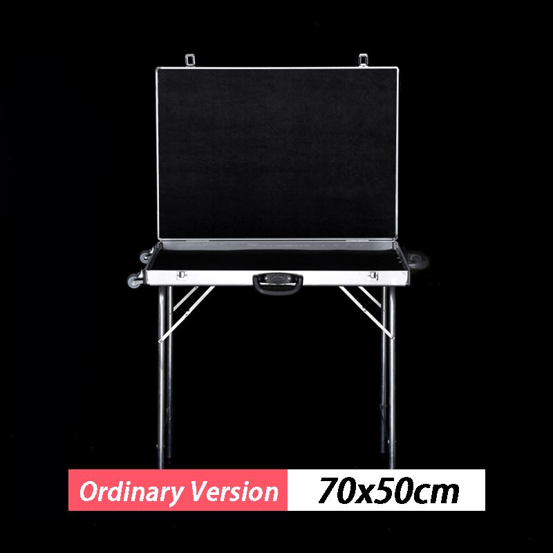 Portable Foldable Jewelry Box Night Market Stall Jewelry Display Stand Multifunctional Earring Display Boxes with Wheel