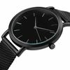 Simple Casual Men Women Large Round Dial Quartz Watch