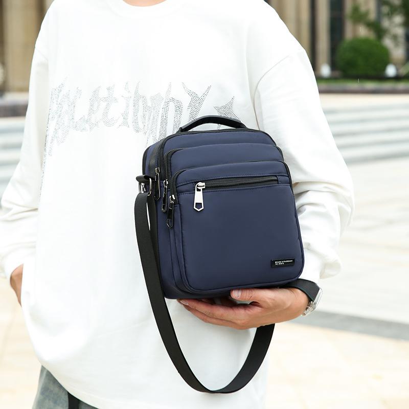Men's Bag Oxford Cloth Bag Trendy Lightweight Waterproof One-shoulder Crossbody Bag Handbag