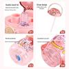 Children's Large Capacity Plastic Straw Water Bottle