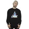 Disney Mens Lilo & Stitch Reading A Book Sweatshirt