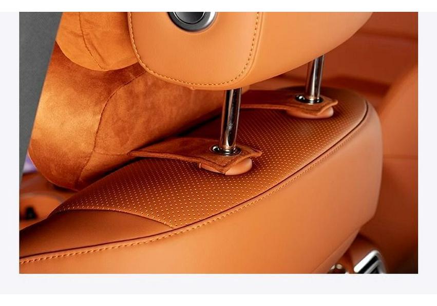 Ideales Auto-Nackenkissen für Kopfstütze L6L7L8L9 - Weiches Zusatzkissen