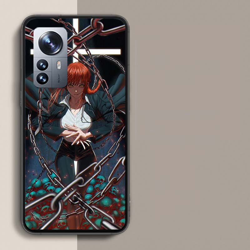 Anime Chainsaw Man Phone Case For Redmi Note 15 Pro 5G 14 13 12 Pro Plus 11 11T 11E 11S 10 Pro 10S 9 9S Cover Cell Clear with Su
