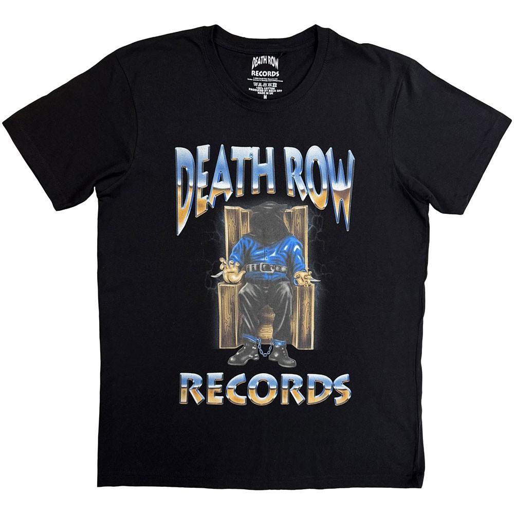 Death Row Records Execution Full Colour Licensed TShirt Mens Unisex T-Shirt S
