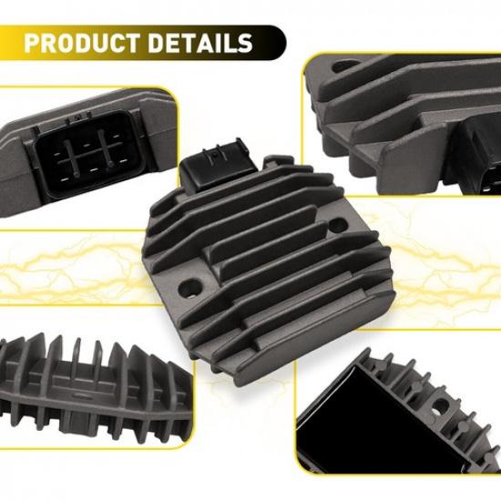 For Kawasaki MULE 4010 KAF620 2009- Replacement Voltage Rectifier Regulator