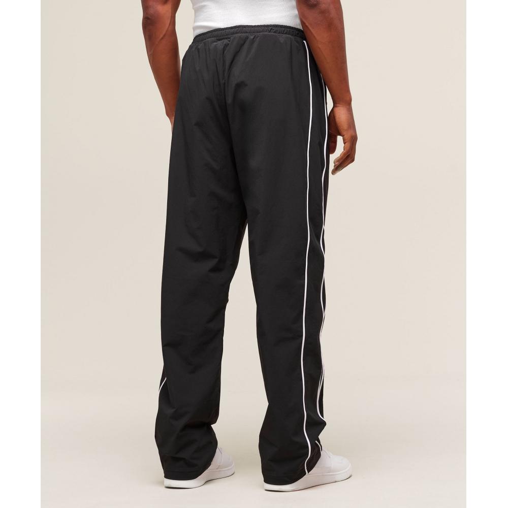 Gymshark Retro zmačkané tepláky Černé A1c8v Bb2j