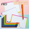 Corner Alignment Tool 7Pcs/Set Paper Crafting Rulers with Storage Case, Color-Coded L-Shaped Pastel Color Size Tabs, Layering Guide