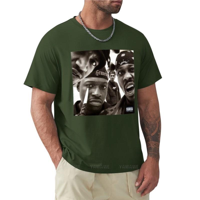 summer tshirt men Gravediggaz TShirt blank t shirts o neck shirt men short sleeve t shirts mens tshirts