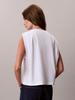 Kaelbinkeullainjin Women'S Monologo Pleated Shoulder Crew Neck Short Sleeve T-Shirt 47G214G Yaf
