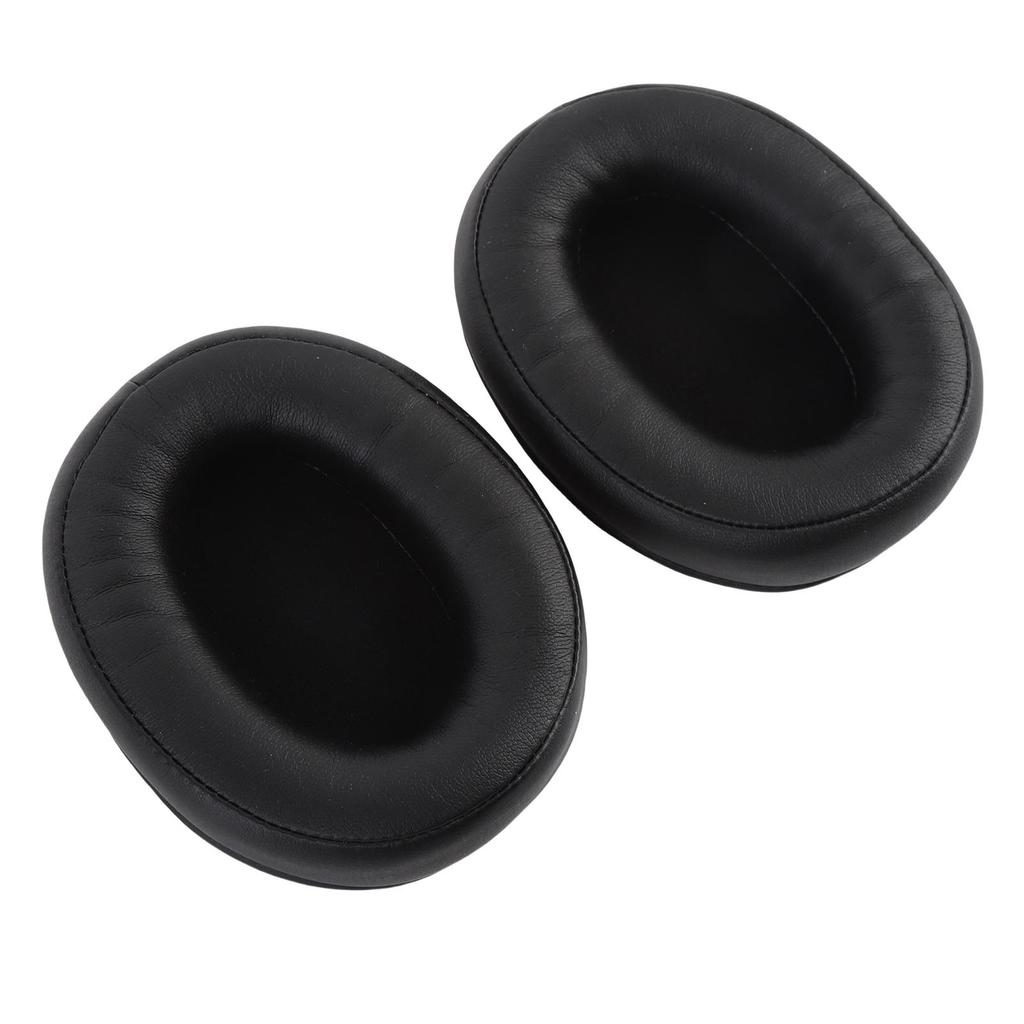 2 Pcs Headphone Ear Pads Comfortable Sound Insulation Protein Leather Headset Ear Cushions for ATH-M50X M40X M30X M50