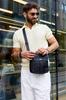 Men's waist bag made of durable polyester - Peterson