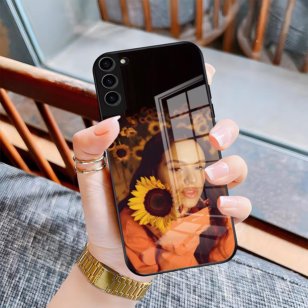 

Singer Rosalia Phone Case For Samsung S26 S25 Plus S20 S20 Plus S22 Ultra S23 FE S21 Plus S21 Ultra Glass Cover Samsung S23 Ultra