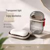 Portable Travel Wash Cup Set with Sealed Toothbrush Holder