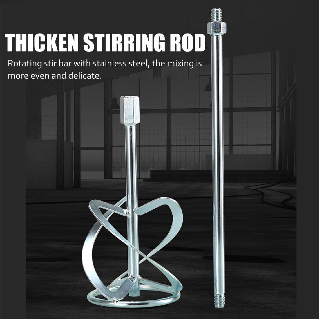6 Speed Electric Mortar Cement Mixer Handheld Mixer with 60cm Pole for Stirring Mortar Paint Cement Grout 2100W