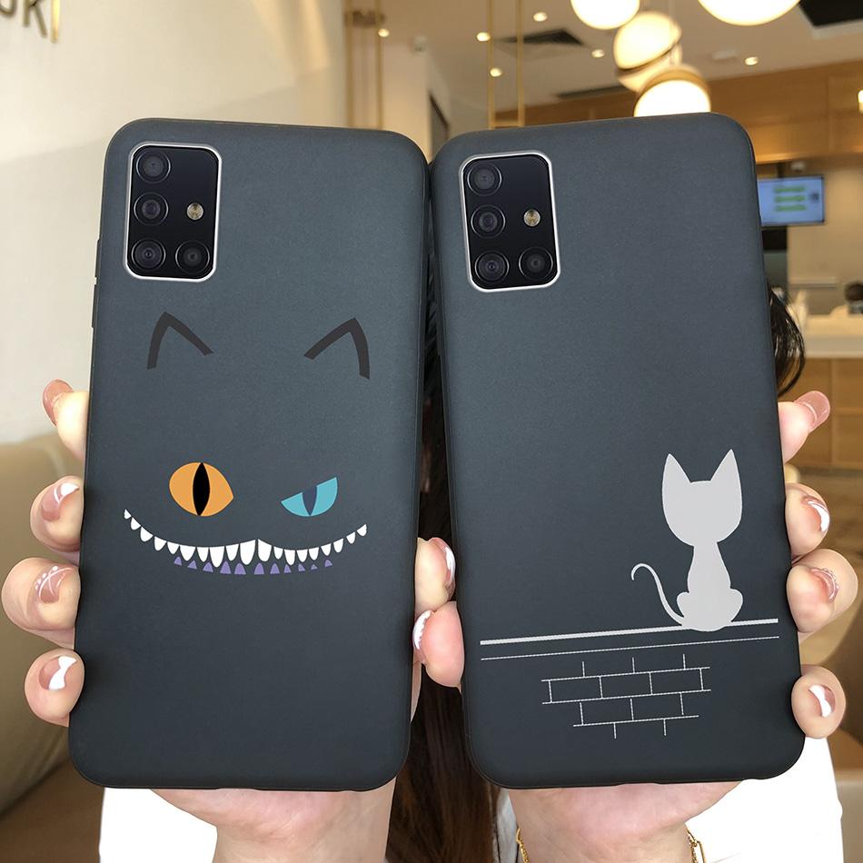 For Samsung Galaxy A51 Case Cover Soft Silicone TPU Bumper Phone Case for Samsung A31 A71 A515 A515F A 71 51 31 Coque Funda Capa