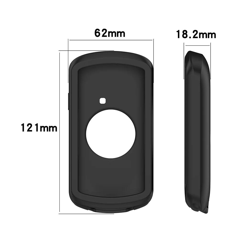For Garmin Edge 1030 Plus/Edge Silicone Non Slip Bike GPS Computer Screen Protective Speedometer Dust Cover for Garmin Edge 1040