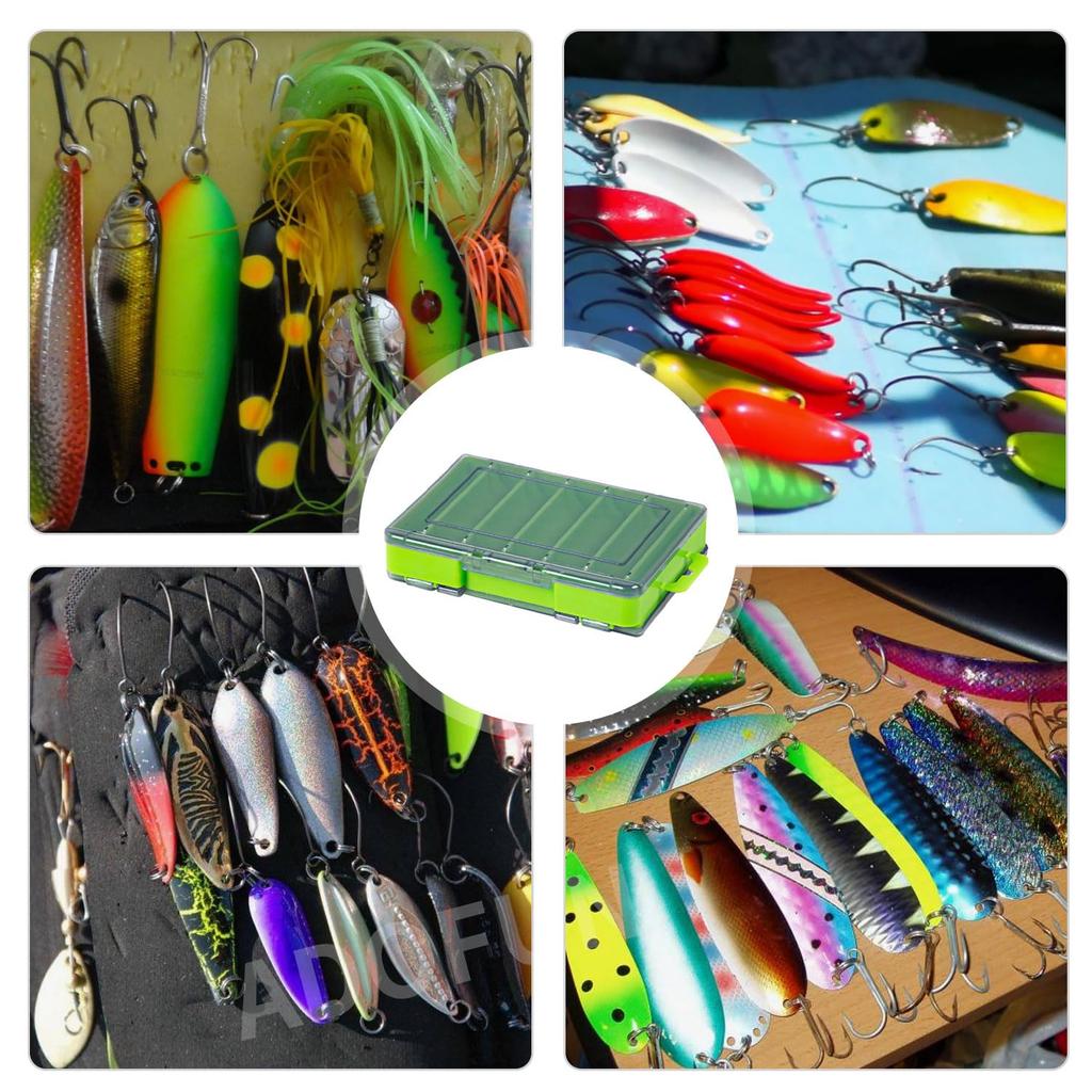 Lure Storage Case Reversible Case Fishing Tackle Lure & Hook