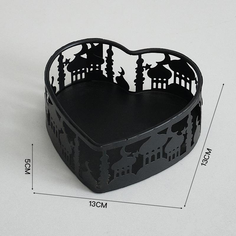 

1/3 шт. Мусульманский Рамадан Металлические подносы для конфет, выпечки, еды Ид Мубарак Декор для ужина Украшение Рамадана 2025 Принадлежности для домашней вечеринки