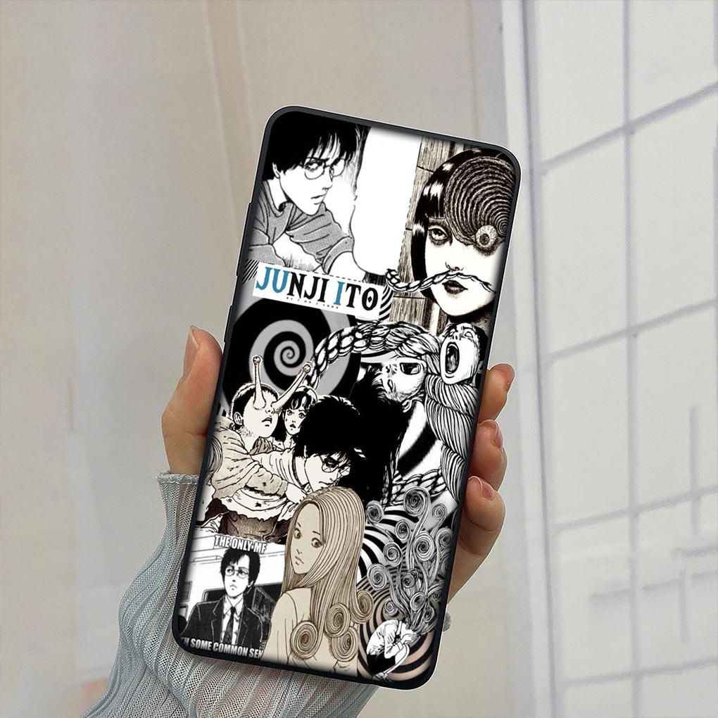 Tomie Junji Ito Collections Cover Phone Case for Xiaomi Redmi Note 9 8 11 Pro 4G 5G 9S 11S 9A 9C NFC 9T 8A Funda Soft Casing
