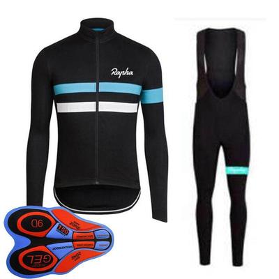 Bicycle Cycling Suit Fleece Thermal Strap Set Tour De France Cycling Shirt 2026 Autumn Breathable Cycling Suit Set