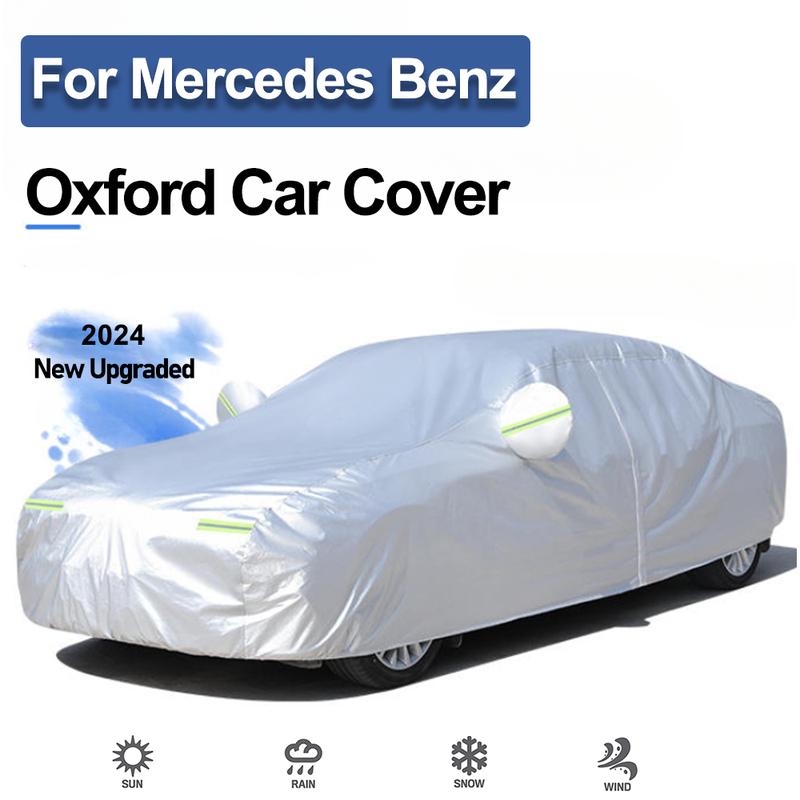 Car Cover For Mercedes Benz AMG A C E S G Class GLC CLE CLA GLB GLS Oxford Cover Waterproof Dust Rain Snowproof Car Accessories
