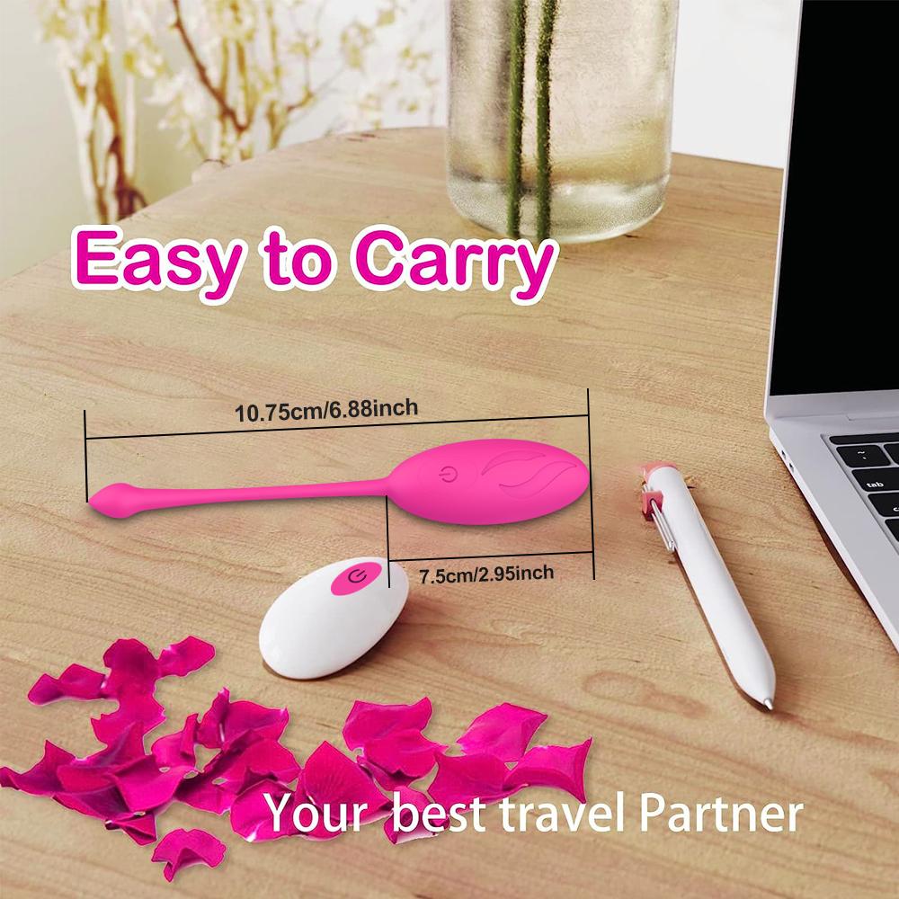 Women's Wearable Panties Remote Control Vibrator - Vaginal Egg for Couples Masturbation Sex Toy